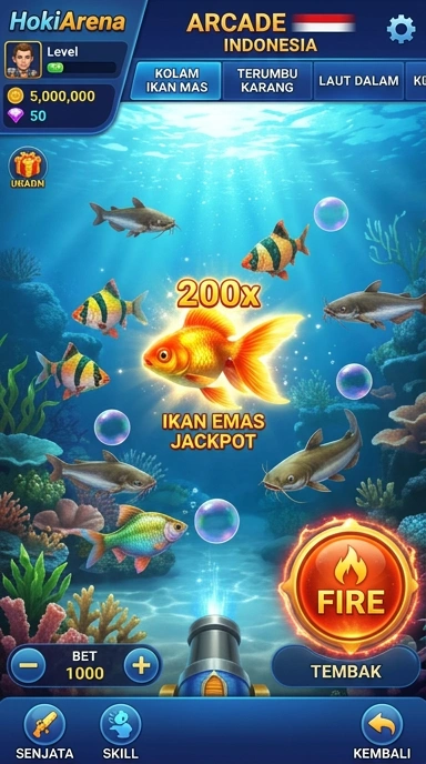 hokiarena — cuplikan layar ringkas